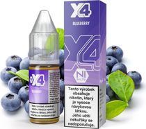 X4 Bar Juice Blueberry 10 ml 10 mg