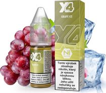 X4 Bar Juice Grape Ice 10 ml 10 mg