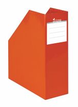Zakladač, kartónový, 90 mm, VICTORIA, "Premium", oranžový