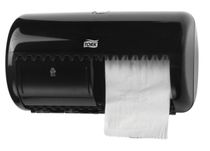 Zásobník na toaletný papier, T4 systém, TORK, čierny (557008)