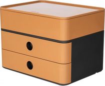 Zásuvkový box ALLISON karamelovo hnedý