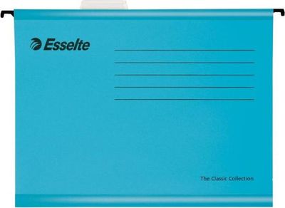 Závesný obal Esselte Classic modrý
