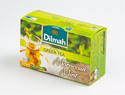 Zelený čaj, 20x1,5g, s vôňou mäty "Maroko"